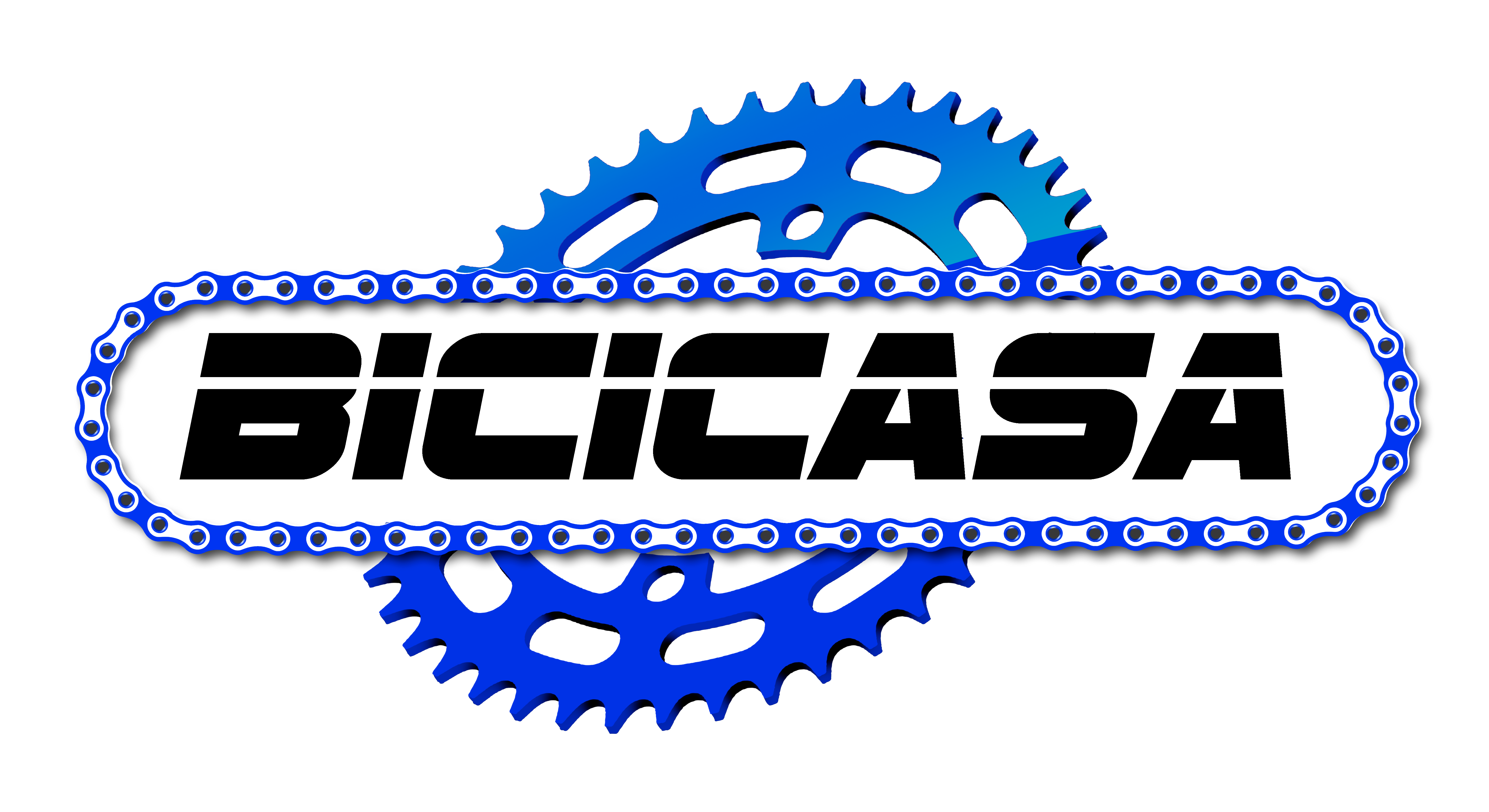 BICICASA PNG CADENA AZUL